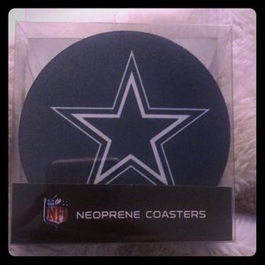 NFL cowboys coasters